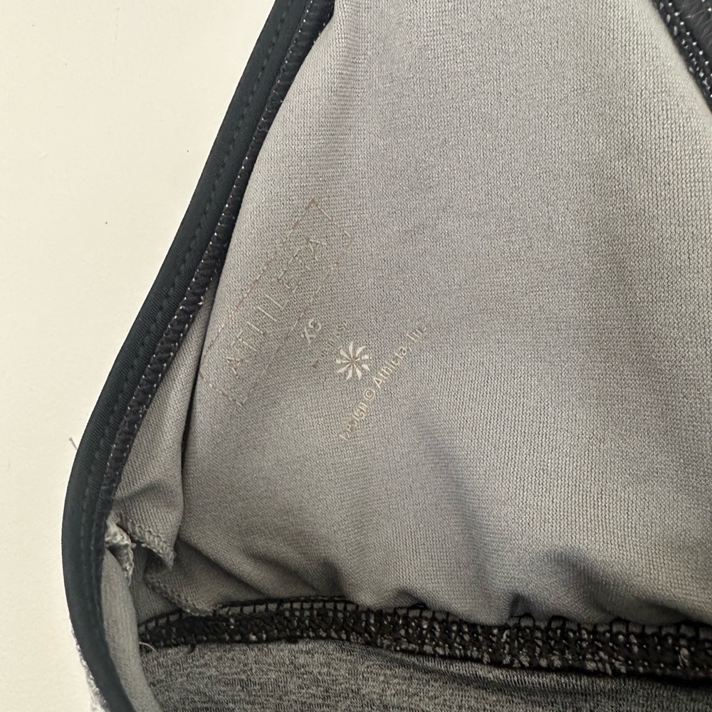 Athleta Gray Strappy Back Athletic Tank Top – XS - Picture 5 of 6